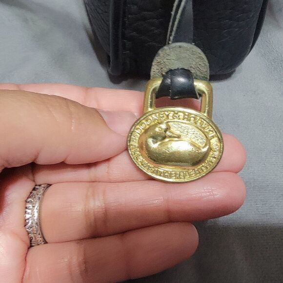 VTG Dooney & Bourke All Weather Leather Carrier Crossbody Purse - Picture 6 of 16